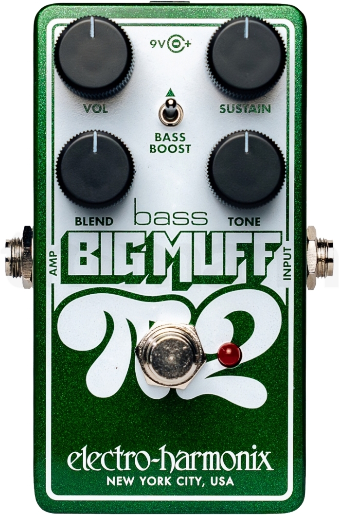 Electro Harmonix Bass Big Muff Pi 2 Dual Op-amp Fuzz - Overdrive/Distortion/Fuzz Effektpedal - Main picture