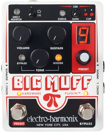 Electro Harmonix Big Muff Hardware Plugin - Overdrive/Distortion/Fuzz Effektpedal - Main picture