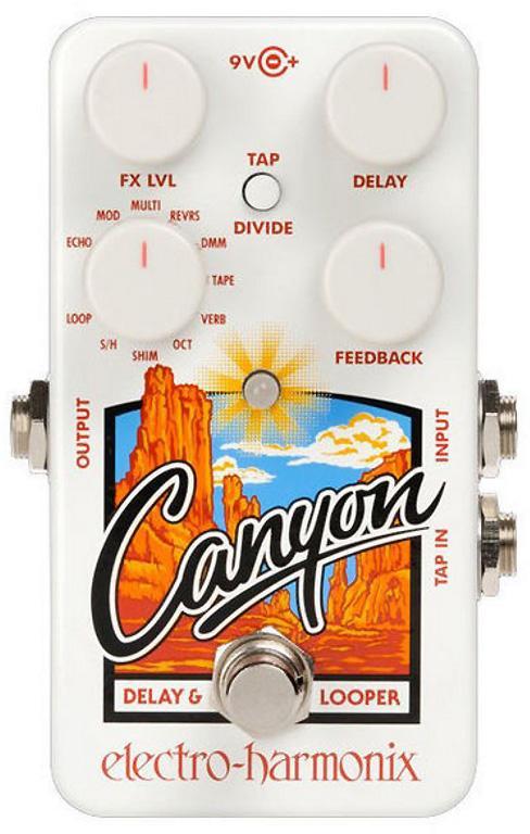 Looper effektpedal Electro harmonix Canyon Delay & Looper