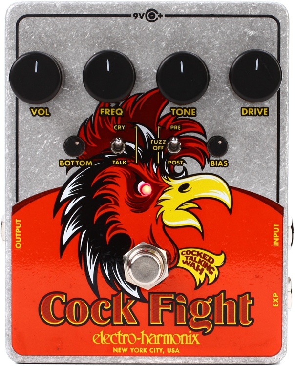 Electro Harmonix Cock Fight Cocked Talking Wah - Overdrive/Distortion/Fuzz Effektpedal - Main picture