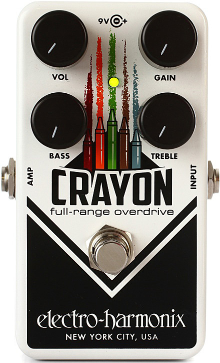 Electro Harmonix Crayon 69 Full-range Overdrive - Overdrive/Distortion/Fuzz Effektpedal - Main picture