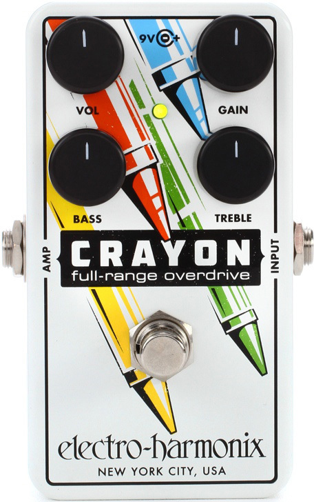 Electro Harmonix Crayon 76 Full-range Overdrive - Overdrive/Distortion/Fuzz Effektpedal - Main picture