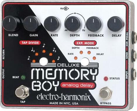 Electro Harmonix Deluxe Memory Boy Analog Delay - Reverb/Delay/Echo Effektpedal - Main picture