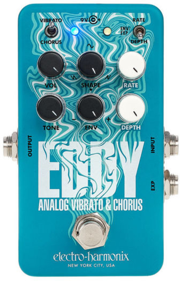 Electro Harmonix Eddy Vibrato Chorus - Modulation/Chorus/Flanger/Phaser & Tremolo Effektpedal - Main picture