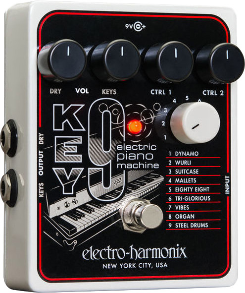 Electro Harmonix Key 9 - Modulation/Chorus/Flanger/Phaser & Tremolo Effektpedal - Main picture