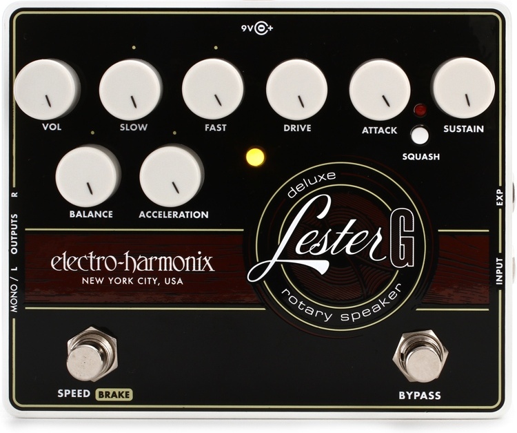 Electro Harmonix Lester G Deluxe Rotary Speaker - Modulation/Chorus/Flanger/Phaser & Tremolo Effektpedal - Main picture