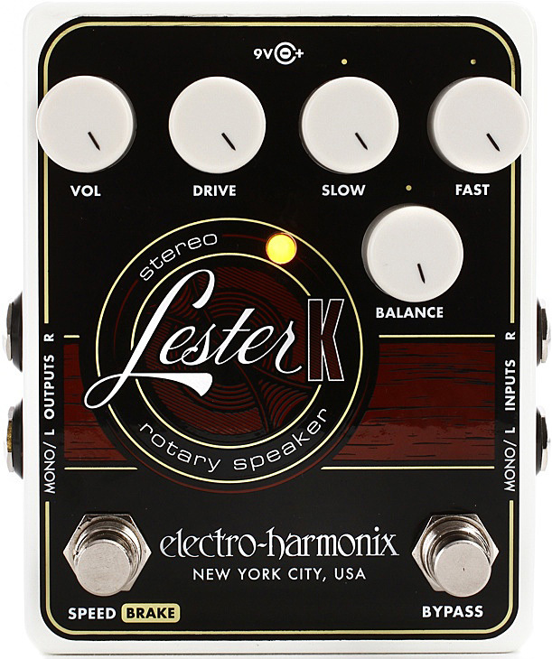 Electro Harmonix Lester K Stereo Rotary Speaker - Modulation/Chorus/Flanger/Phaser & Tremolo Effektpedal - Main picture
