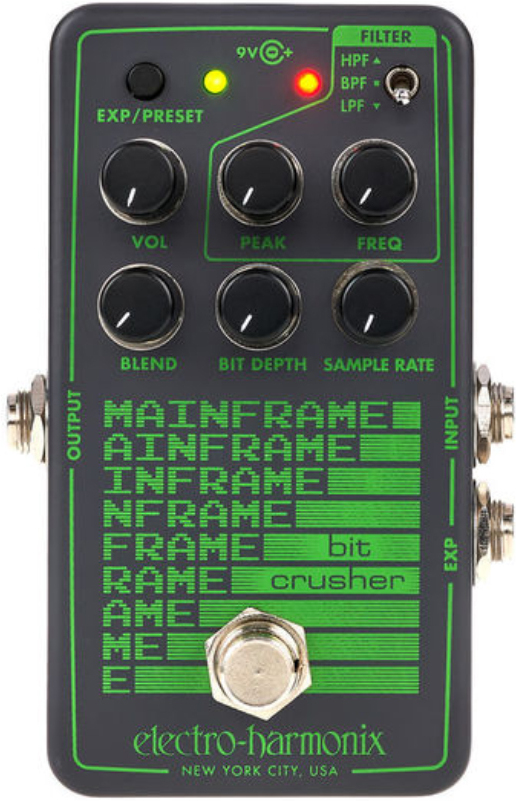 Electro Harmonix Mainframe Bit Crusher - Harmonizer Effektpedal - Main picture