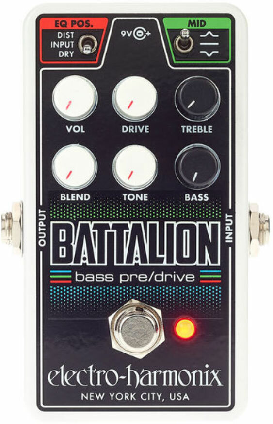 Electro Harmonix Nano Battalion Bass Preamp & Di - Bass PreAmp - Main picture