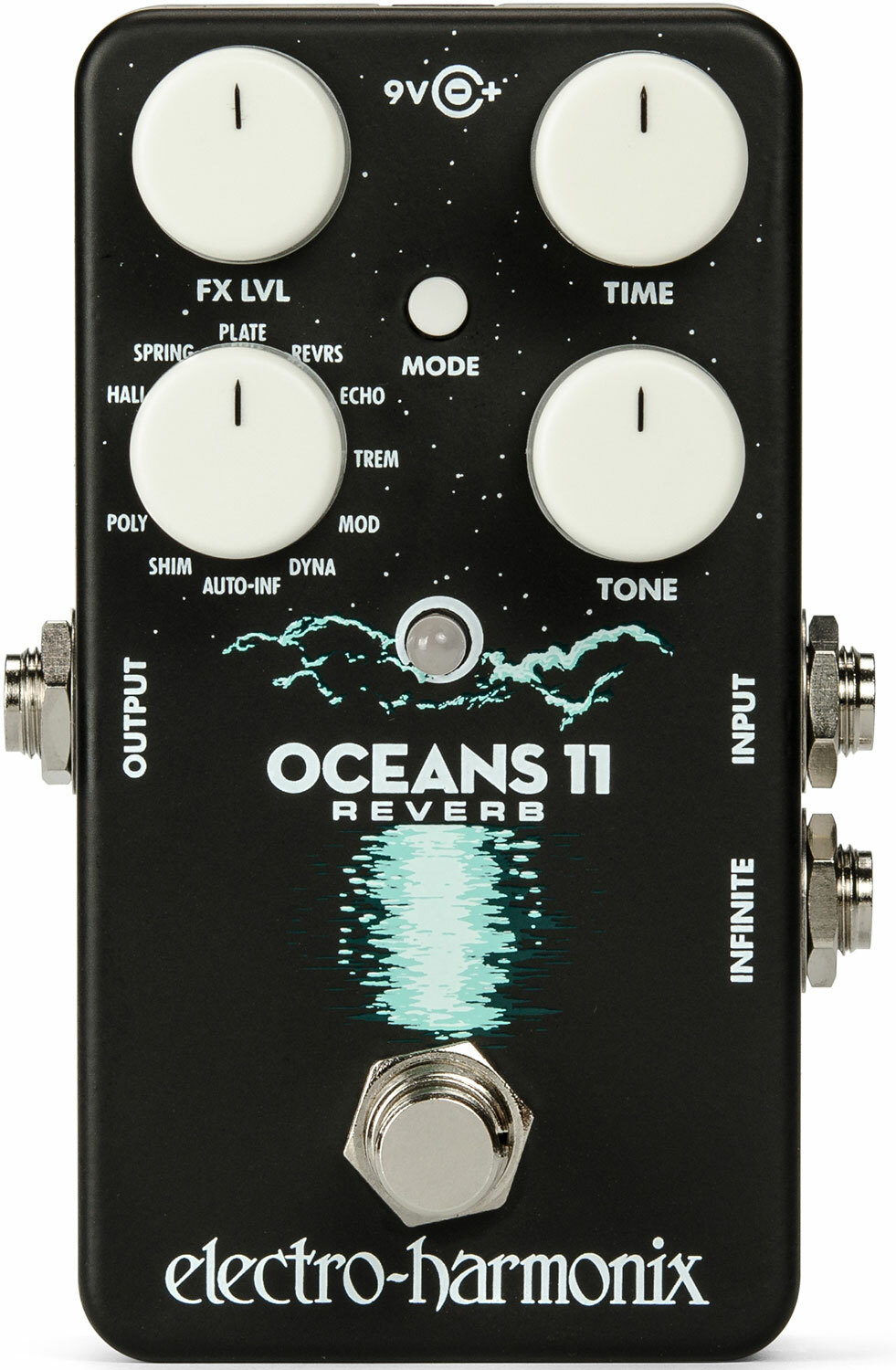 Electro Harmonix Oceans 11 Reverb - Reverb/Delay/Echo Effektpedal - Main picture