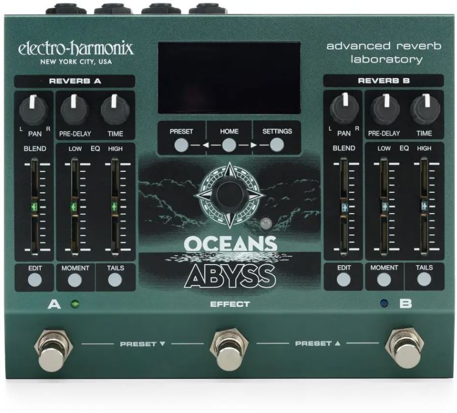 Electro Harmonix Oceans Abyss - Reverb/Delay/Echo Effektpedal - Main picture