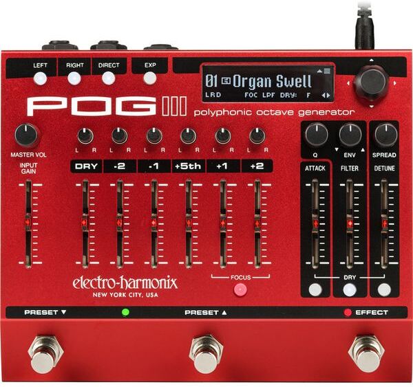 Electro Harmonix Pog3 Xo Polyphonic Octave Generator - Harmonizer Effektpedal - Main picture