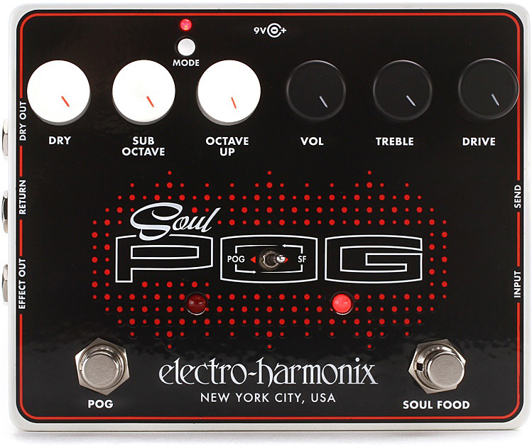 Electro Harmonix Soul Pog Multi Effect Nano Pog + Soul Food - Multieffektpedal - Main picture