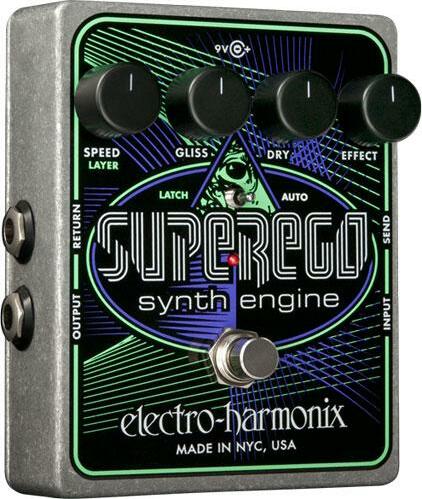 Electro Harmonix Superego Synth Engine - Modulation/Chorus/Flanger/Phaser & Tremolo Effektpedal - Main picture