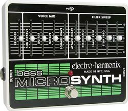 Harmonizer effektpedal Electro harmonix Bass Micro Synth