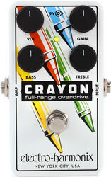 Overdrive/distortion/fuzz effektpedal Electro harmonix Crayon 76 Full-Range Overdrive