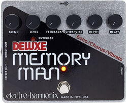 Reverb/delay/echo effektpedal Electro harmonix Deluxe Memory Man