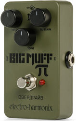 Overdrive/distortion/fuzz effektpedal Electro harmonix Green Russian Big Muff