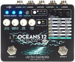 Reverb/delay/echo effektpedal Electro harmonix Oceans 12 Dual Stereo Reverb