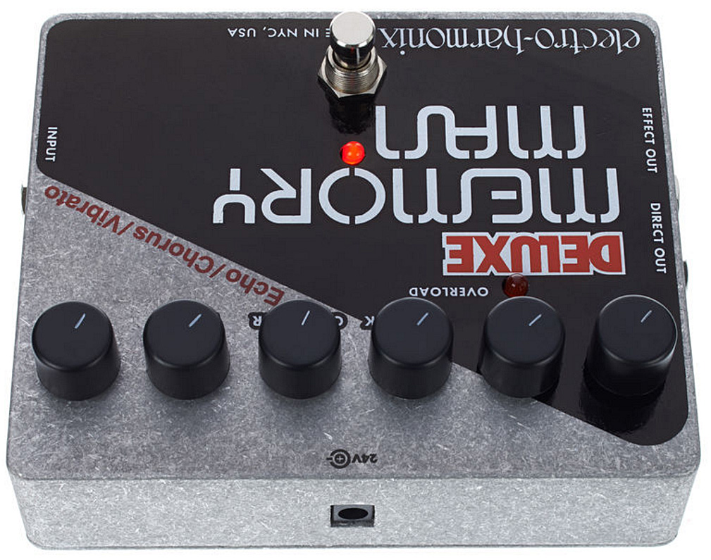 Electro Harmonix Deluxe Memory Man Analog Delay Chorus Vibrato - Reverb/Delay/Echo Effektpedal - Variation 3