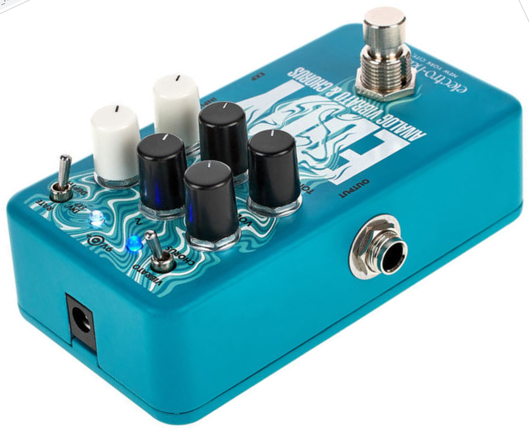 Electro Harmonix Eddy Vibrato Chorus - Modulation/Chorus/Flanger/Phaser & Tremolo Effektpedal - Variation 2