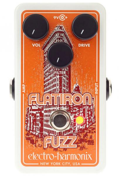 Overdrive/distortion/fuzz effektpedal Electro harmonix Flatiron Fuzz/Distortion