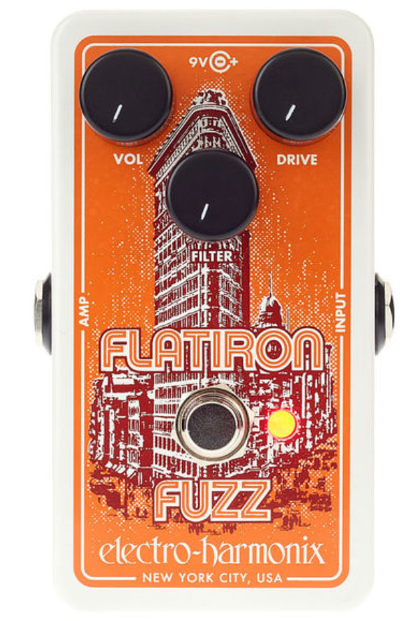 Overdrive/distortion/fuzz effektpedal Electro harmonix Flatiron Fuzz