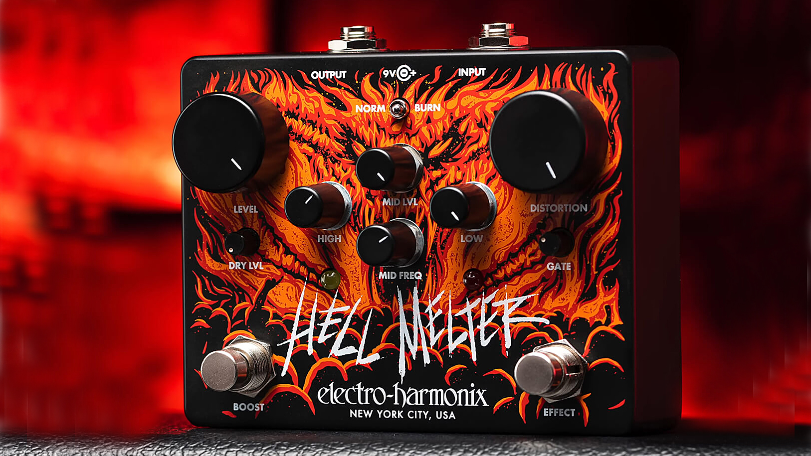 Electro Harmonix Hell Melter - Overdrive/Distortion/Fuzz Effektpedal - Variation 1