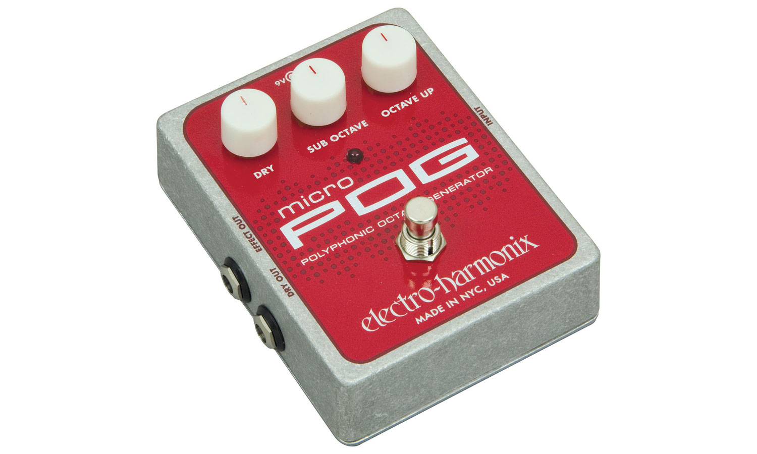 Electro Harmonix Micro Pog Xo Polyphonic Octave Generator - Guitar Synthesizer - Variation 1