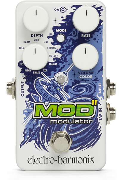 Modulation/chorus/flanger/phaser & tremolo effektpedal Electro harmonix Nano Mod 11 Modulation