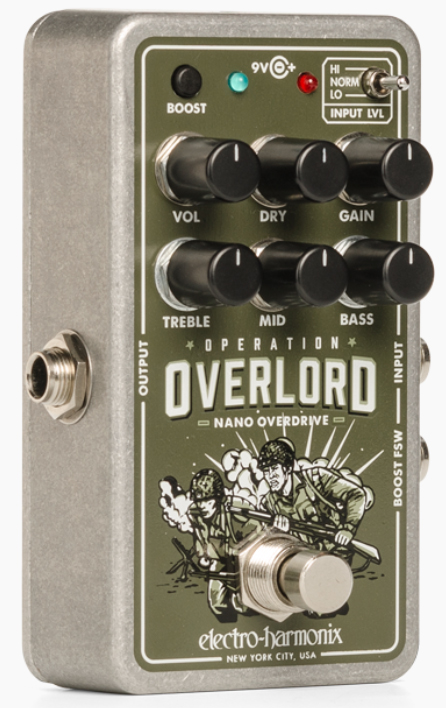 Electro Harmonix Nano Operation Overlord Allied Overdrive - Overdrive/Distortion/Fuzz Effektpedal - Variation 1