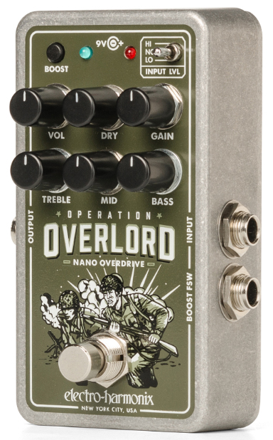 Electro Harmonix Nano Operation Overlord Allied Overdrive - Overdrive/Distortion/Fuzz Effektpedal - Variation 2