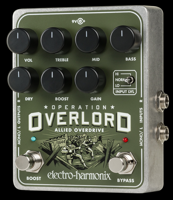 Electro Harmonix Operation Overlord Allied Overdrive - Overdrive/Distortion/Fuzz Effektpedal - Variation 1