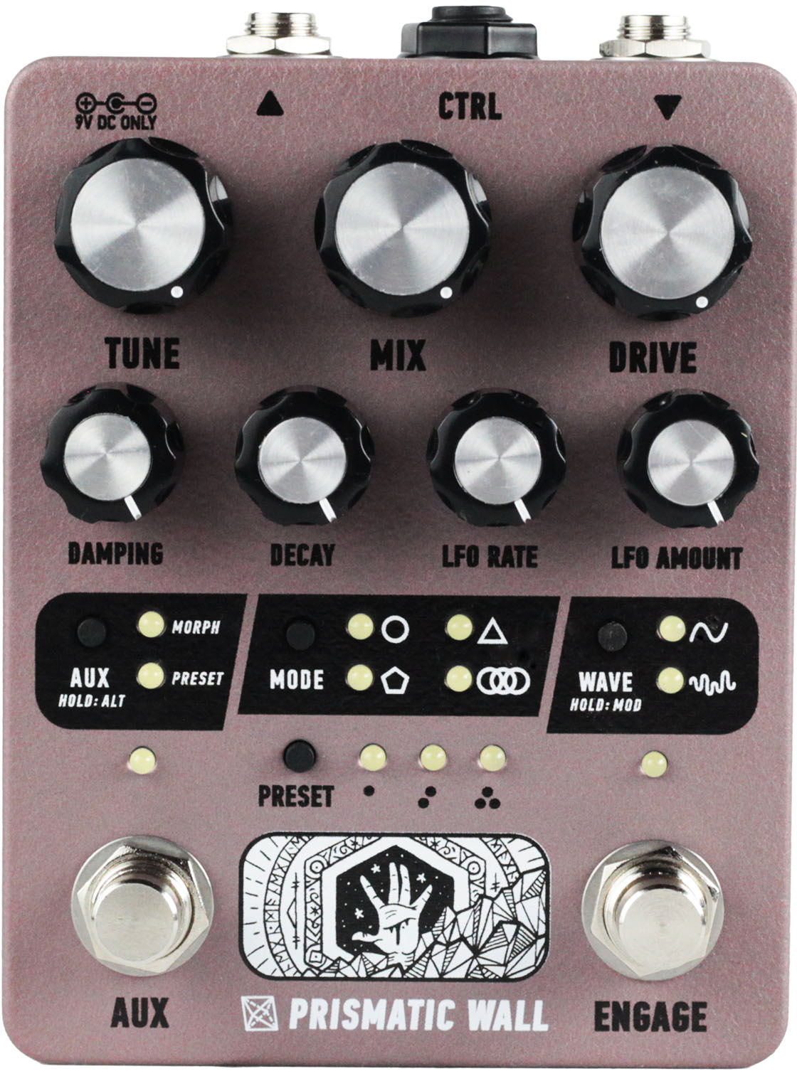 Electronic Audio Experiments Prismatic Wall - Modulation/Chorus/Flanger/Phaser & Tremolo Effektpedal - Main picture