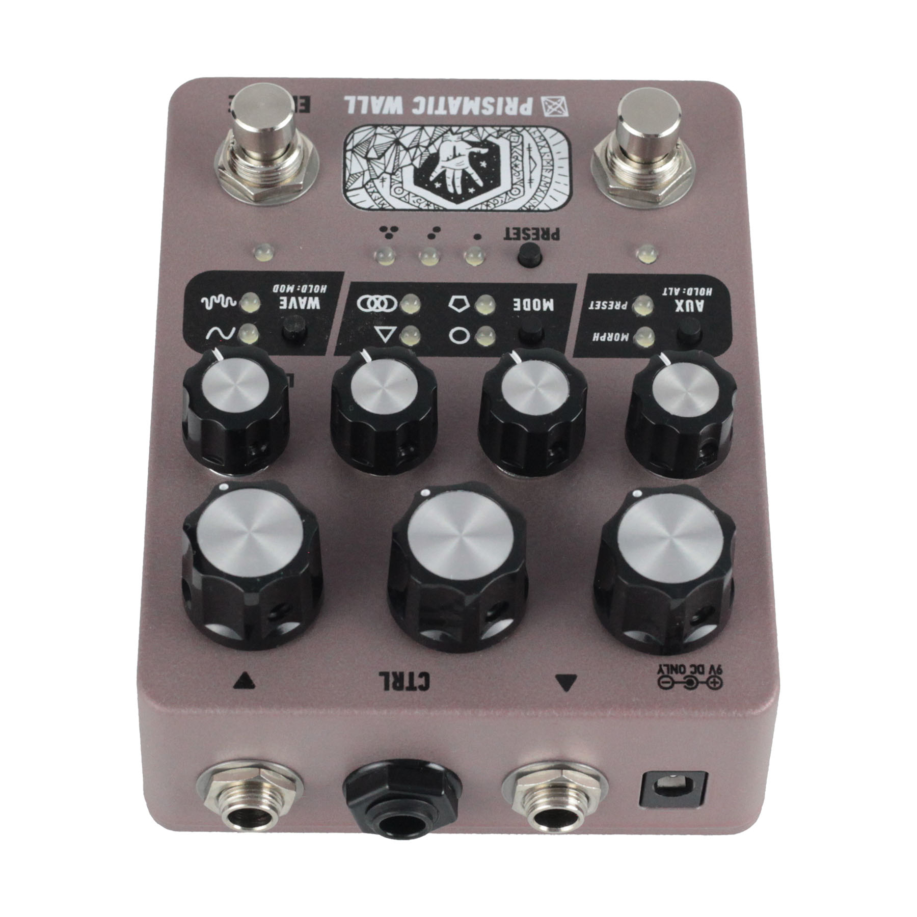Electronic Audio Experiments Prismatic Wall - Modulation/Chorus/Flanger/Phaser & Tremolo Effektpedal - Variation 2