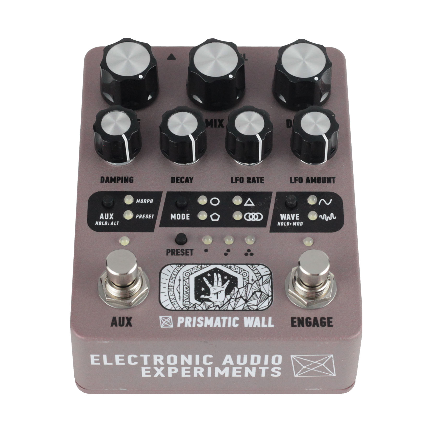 Electronic Audio Experiments Prismatic Wall - Modulation/Chorus/Flanger/Phaser & Tremolo Effektpedal - Variation 3