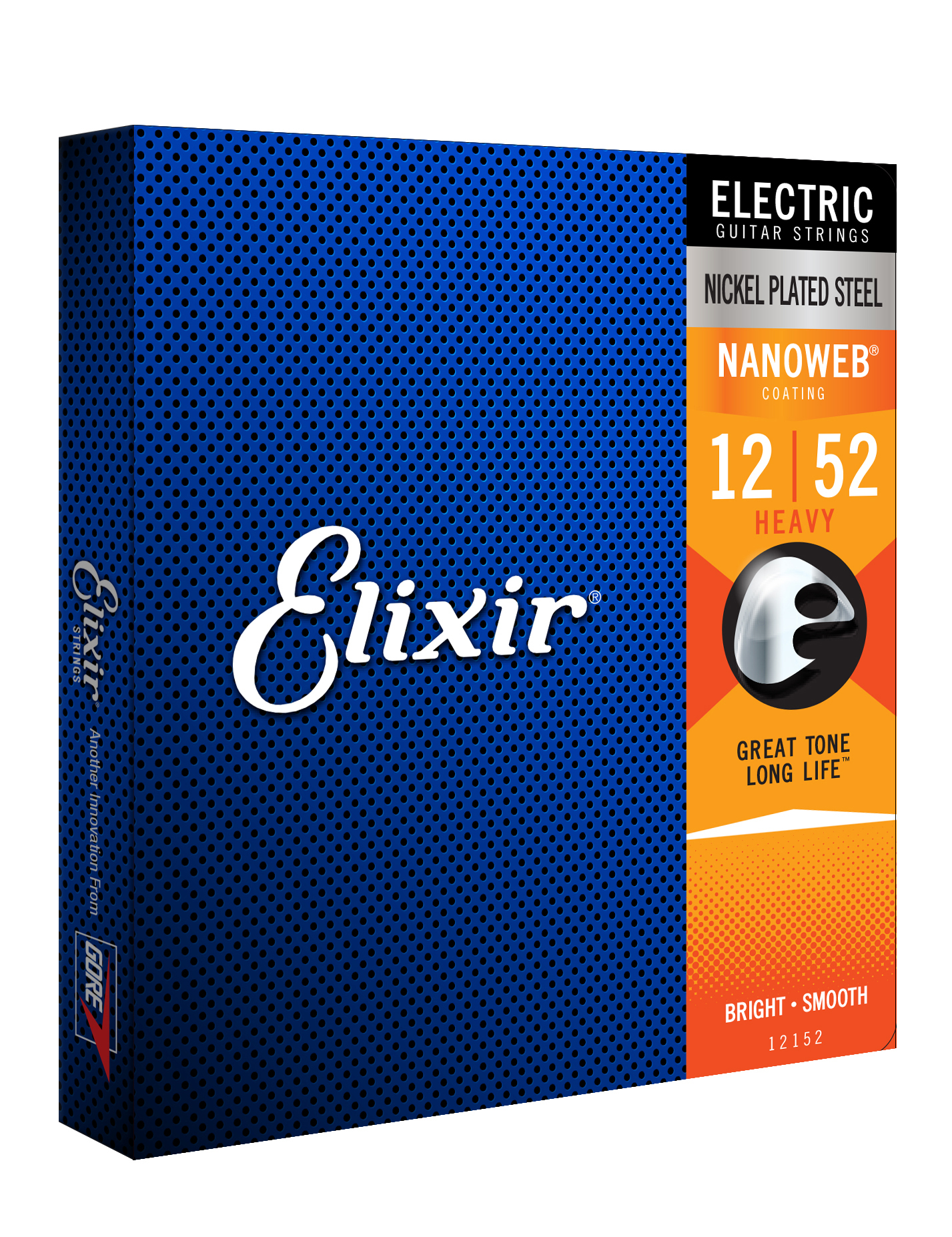 Elixir Jeu De 6 Cordes Electric (6) 12152 Nanoweb Nickel Plated Steel  Heavy 12-52 - E-Gitarren Saiten - Variation 1