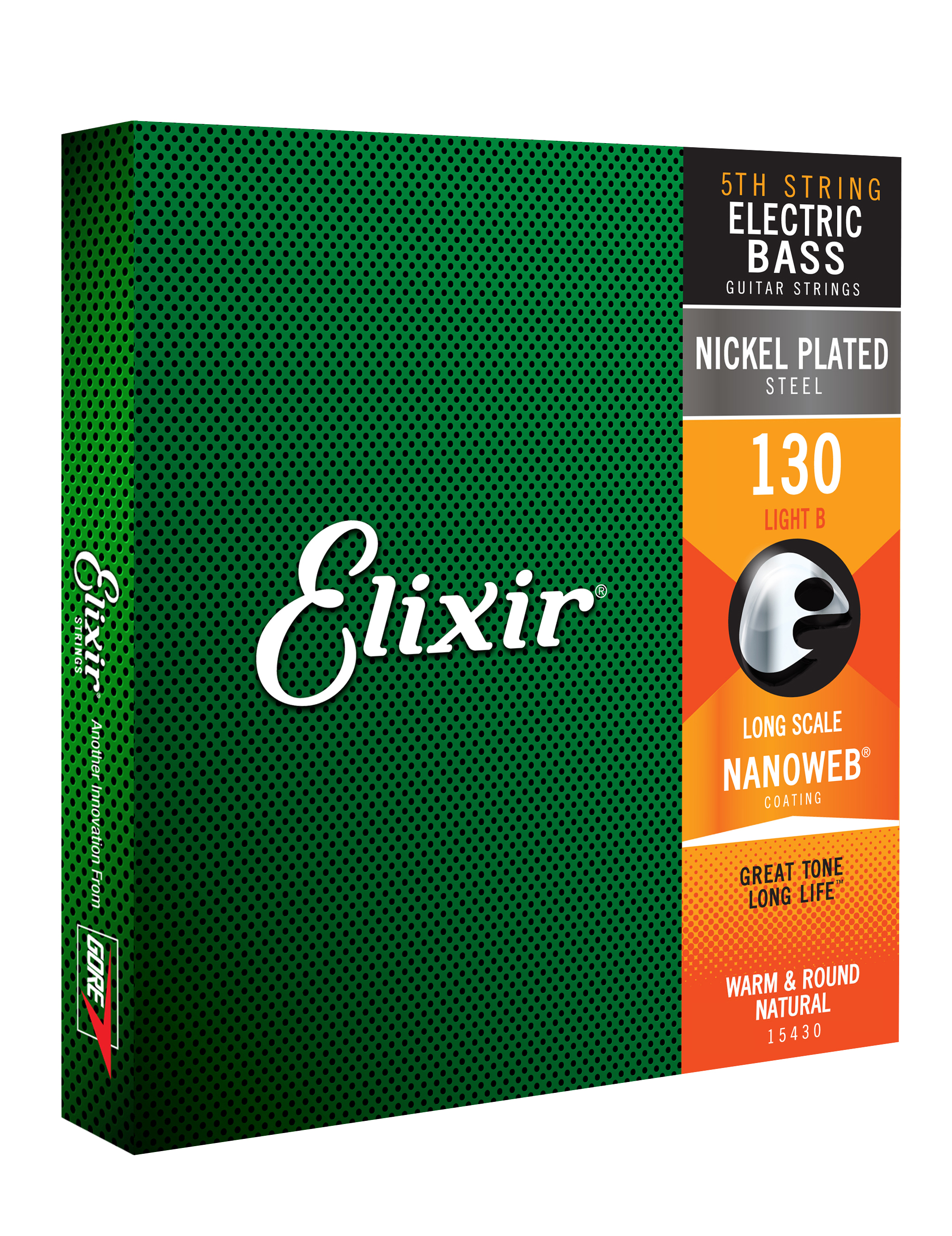 Elixir Corde Au DÉtail Bass (x1) Nickel Plated Steel Light 130 - E-Bass Saiten - Variation 1