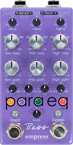 Empress Bass Para Eq - EQ & Enhancer Effektpedal - Main picture