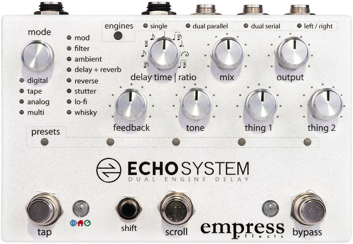 Empress Echosystem Dual Engine Delay - Reverb/Delay/Echo Effektpedal - Main picture