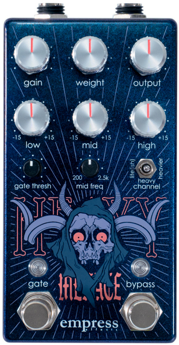 Empress Heavy Menace Distortion Ltd - Overdrive/Distortion/Fuzz Effektpedal - Main picture
