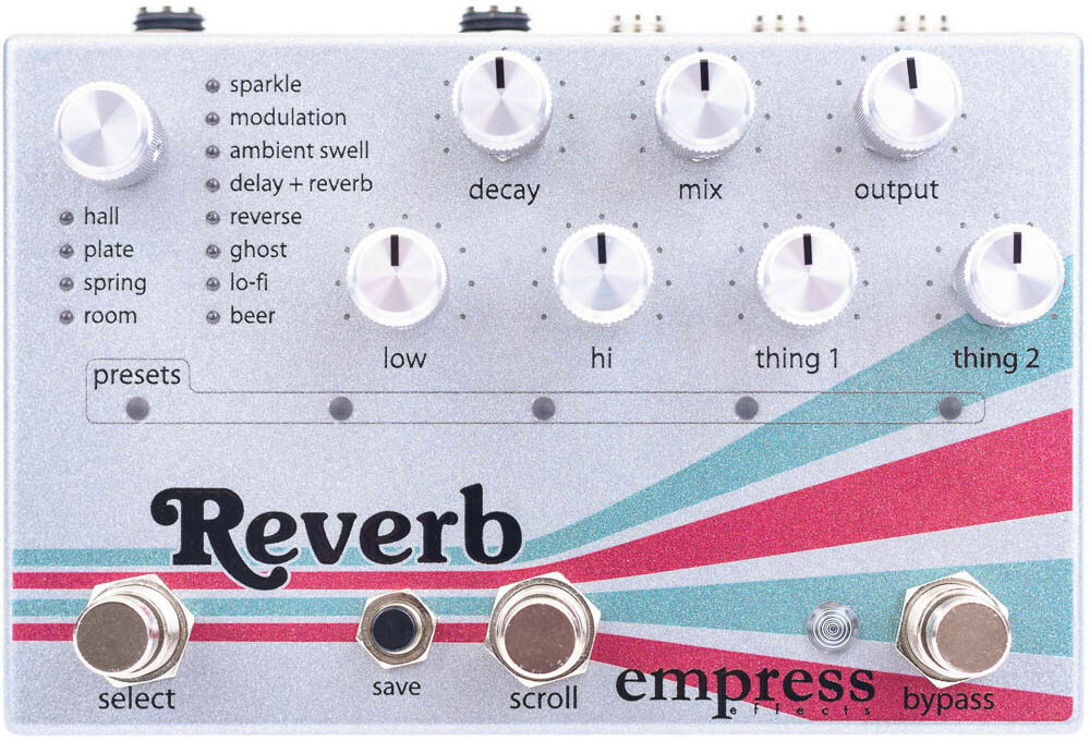 Empress Reverb - Reverb/Delay/Echo Effektpedal - Main picture