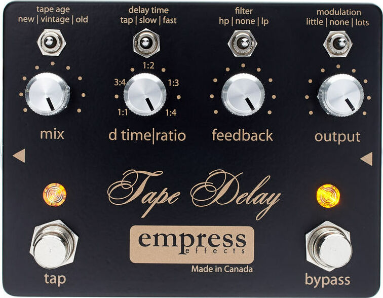 Empress Tape Delay - Reverb/Delay/Echo Effektpedal - Main picture