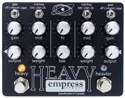 Overdrive/distortion/fuzz effektpedal Empress Heavy Distortion