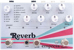 Reverb/delay/echo effektpedal Empress Reverb