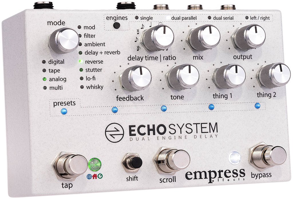 Empress Echosystem Dual Engine Delay - Reverb/Delay/Echo Effektpedal - Variation 1