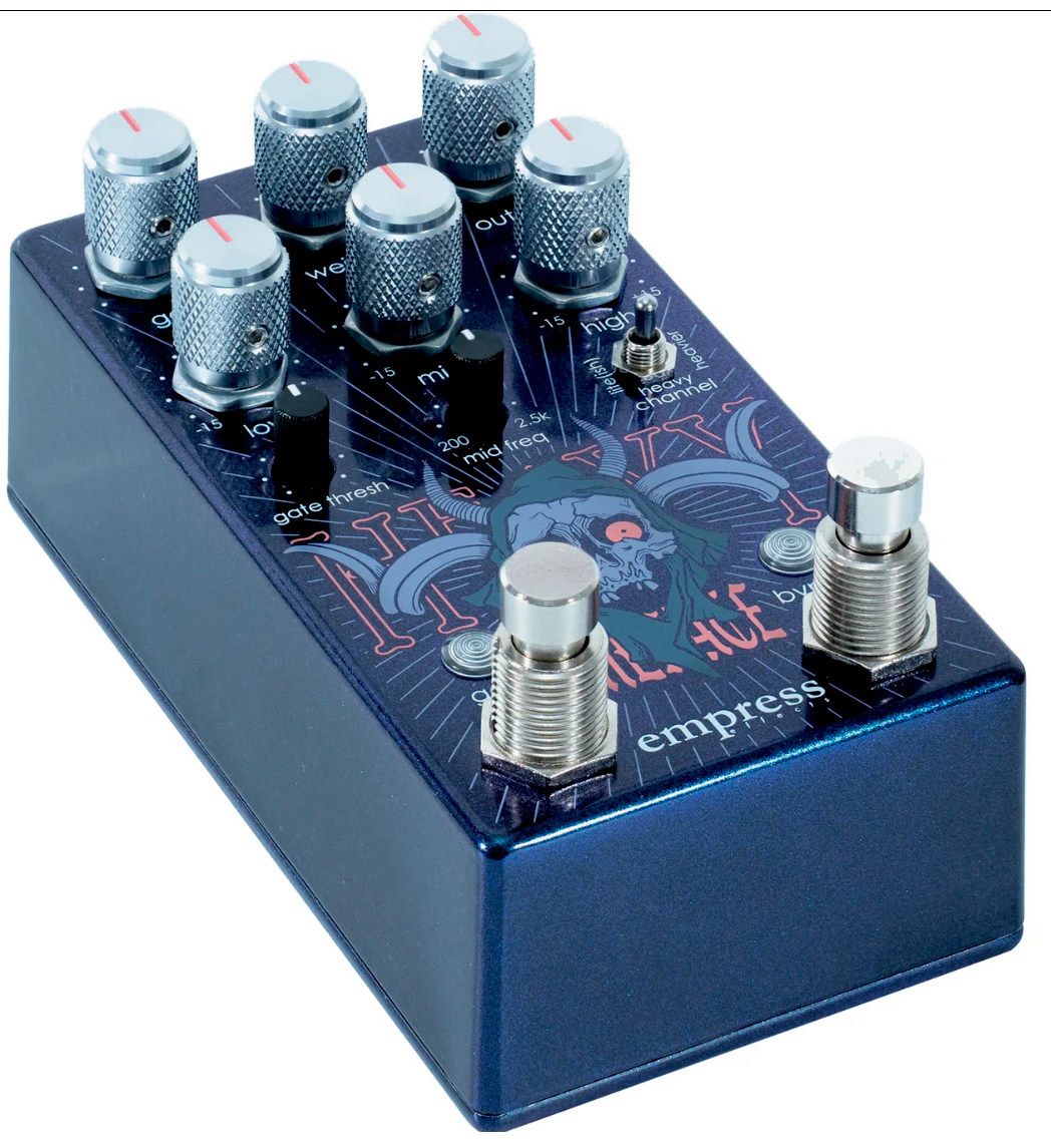 Empress Heavy Menace Distortion Ltd - Overdrive/Distortion/Fuzz Effektpedal - Variation 1