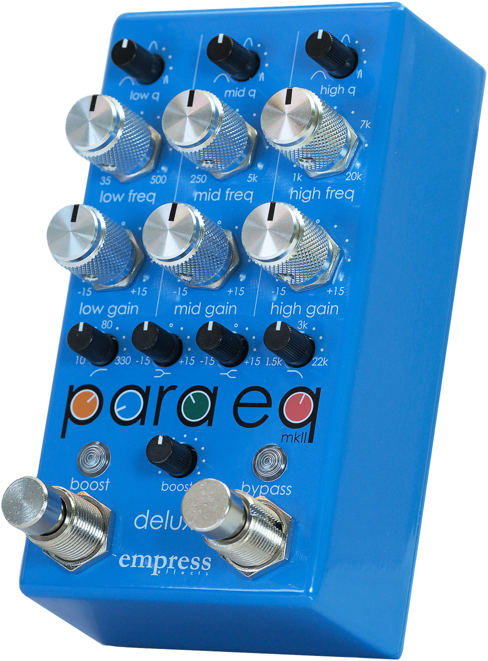 Empress Paraeq Mkii Deluxe - Equalizer & Enhancer Effektpedal - Variation 1