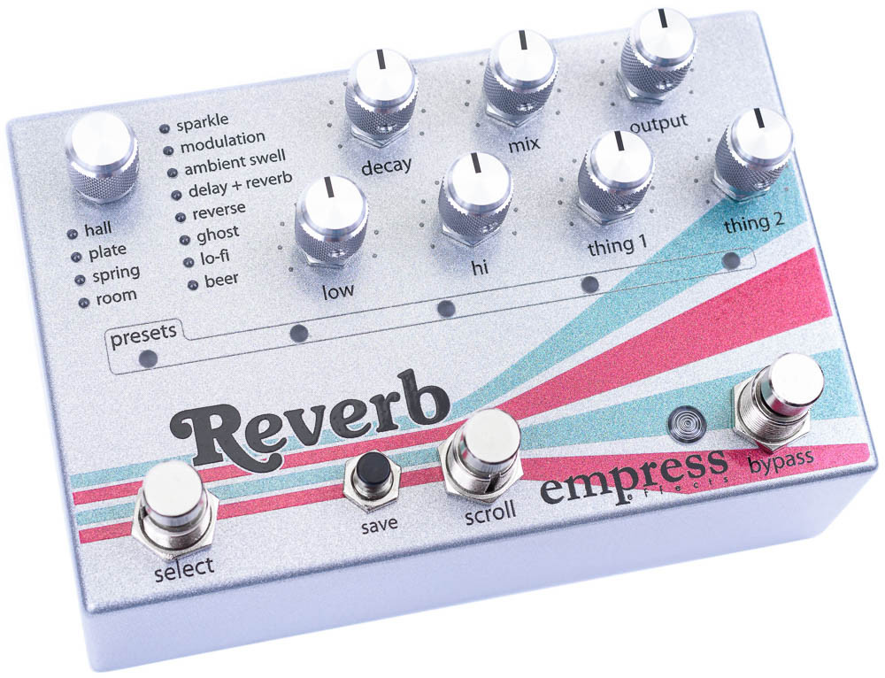 Empress Reverb - Reverb/Delay/Echo Effektpedal - Variation 1