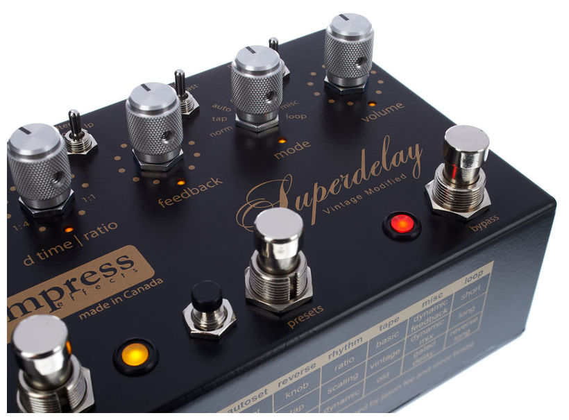 Empress Superdelay Vintage Modified - Reverb/Delay/Echo Effektpedal - Variation 2